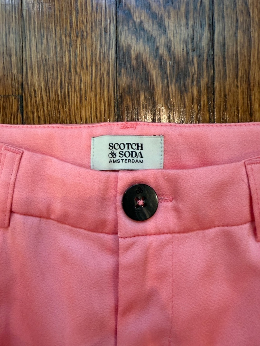 Scotch & Soda Pink Tailored Girl’s Shorts - Picture 2 of 5